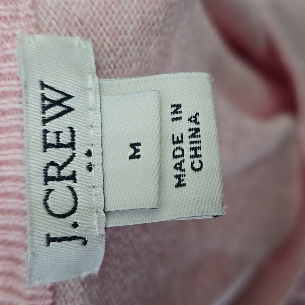 J.Crew Blush Ruffle Size Medium Top - Picture 6 of 7